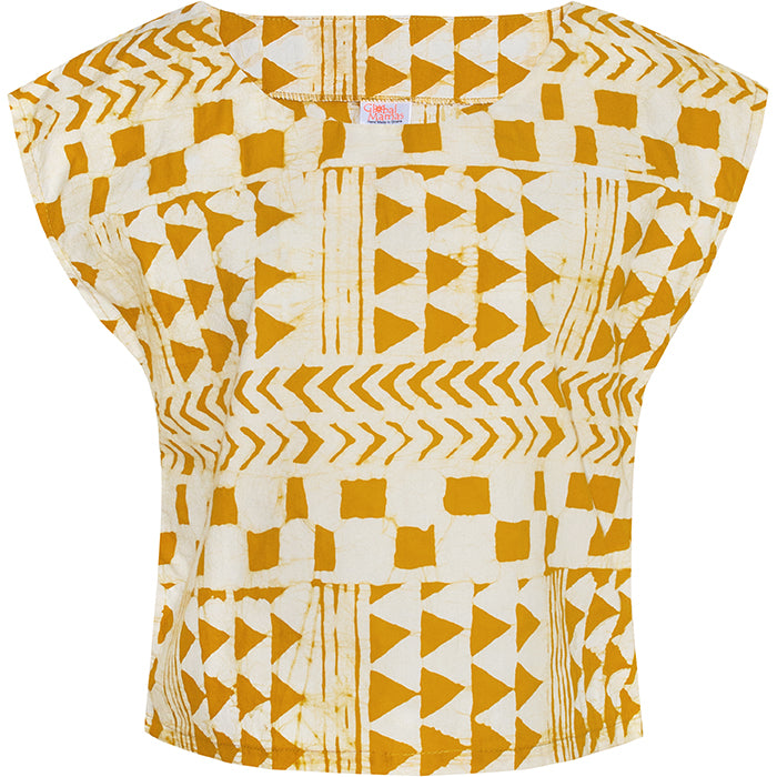 Boxy Blouse - Adobe Gold - Mango + Main