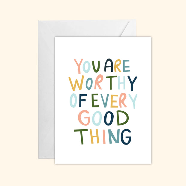 Every Good Thing Greeting Card