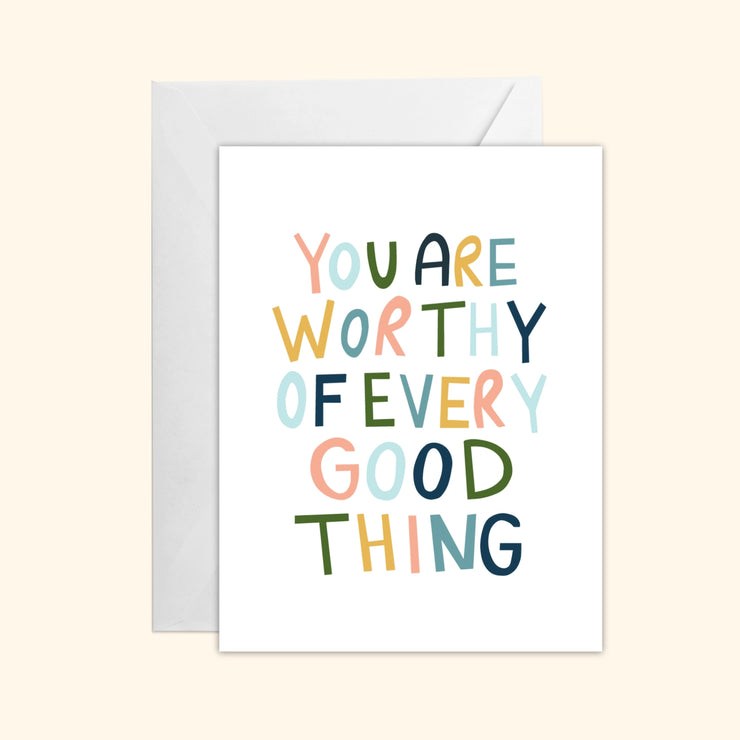 Every Good Thing Greeting Card