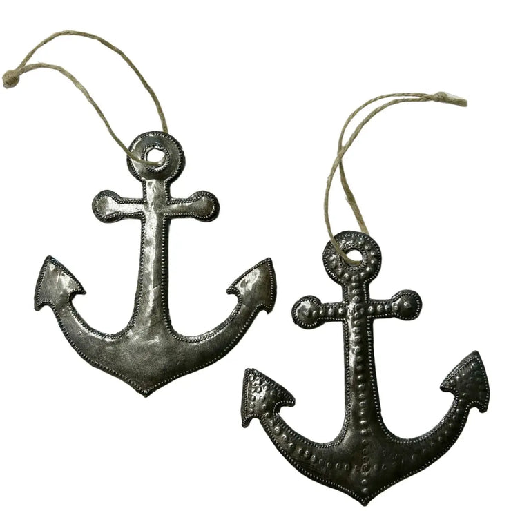 Anchor Metal Ornament