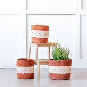 Storage Plant Basket - Rusty Arrow
