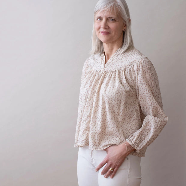 Isobel Top - Floret Cream