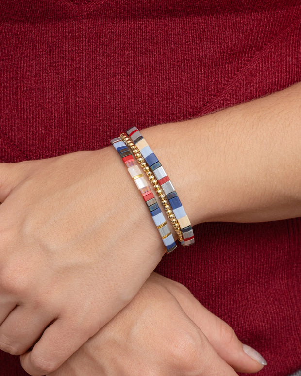 Miyuki Tila Bracelets - Set of 3