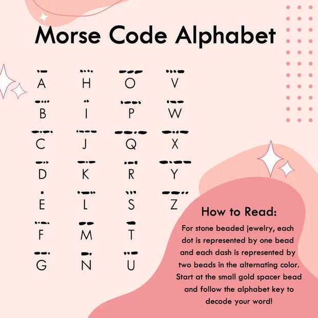 Morse Code Bracelet - TEACHER