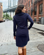 Bennett Dress in Navy - Mango + Main