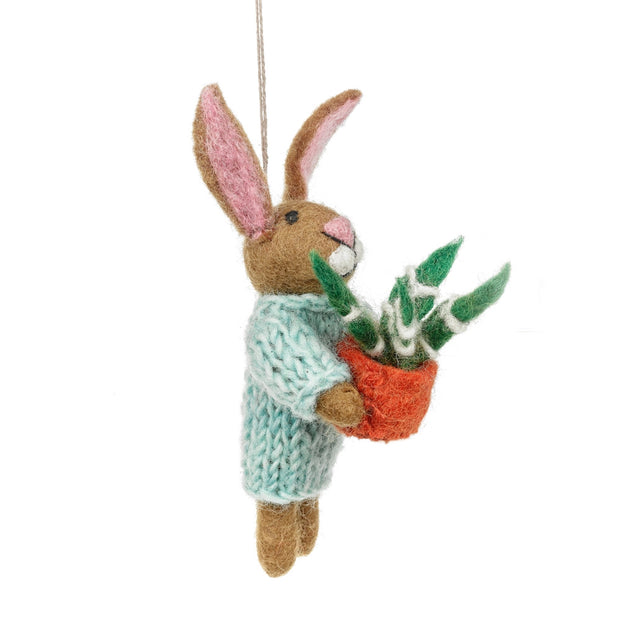 Benjamin Bunny Felt Ornament - Mango + Main