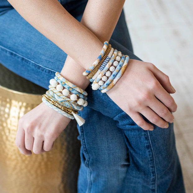 Roll-On Bracelet - Santorini