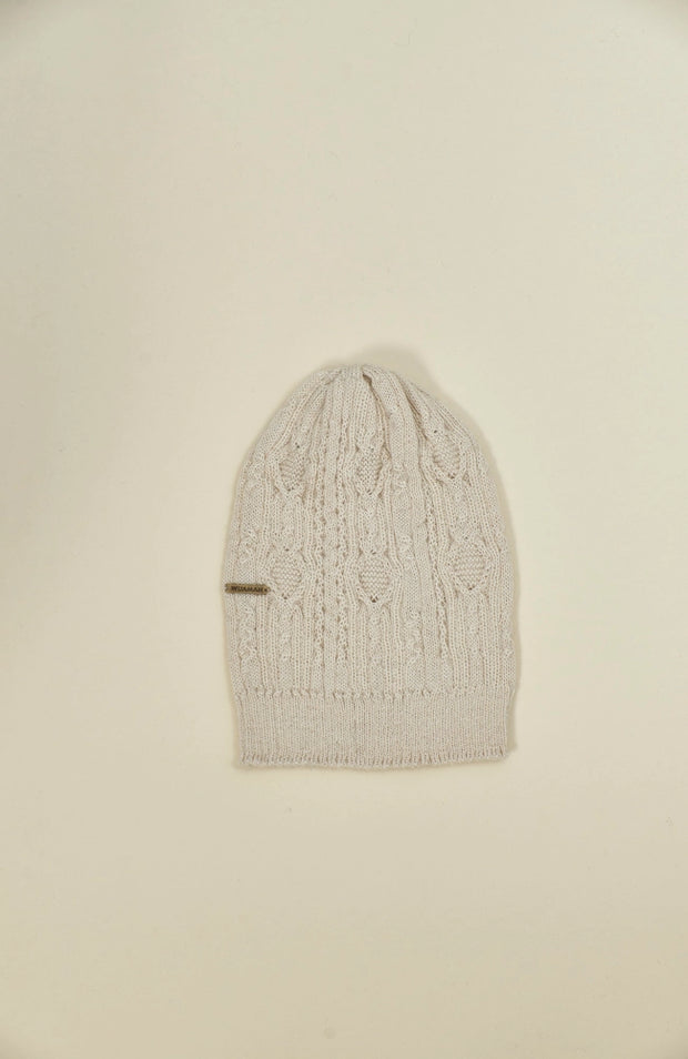 Alpaca Beanie - Pearl