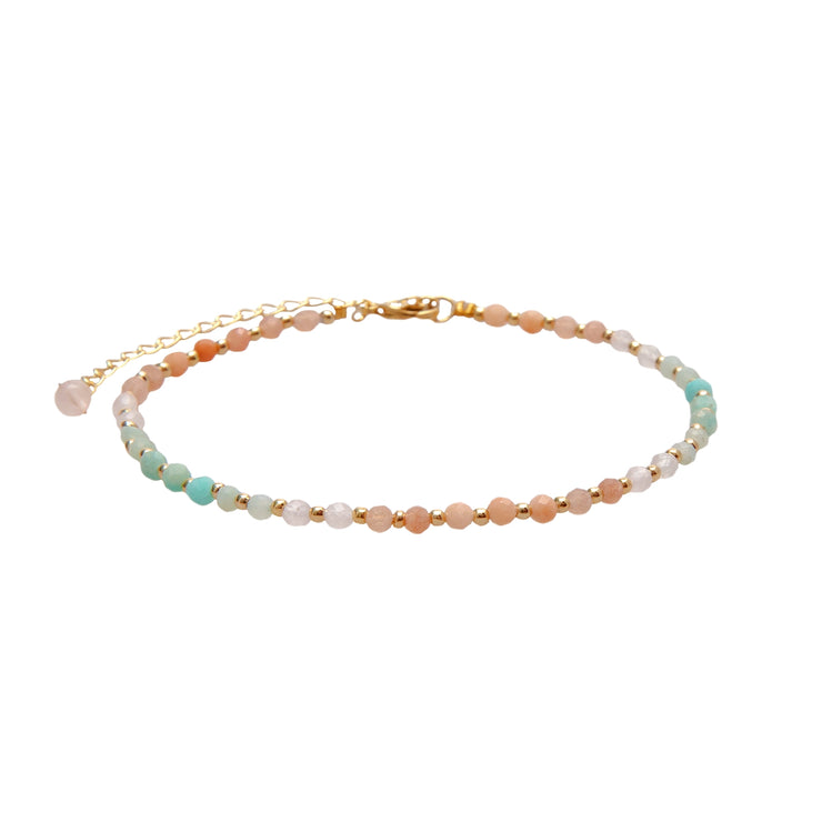 Positive Energy Healing Anklet - Mango + Main