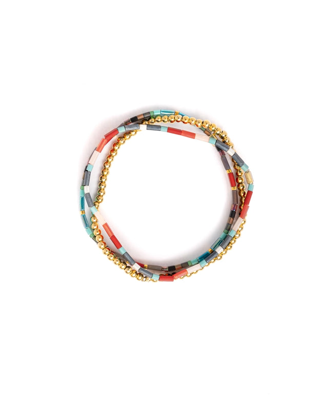 Miyuki Tila Bracelets - Set of 3