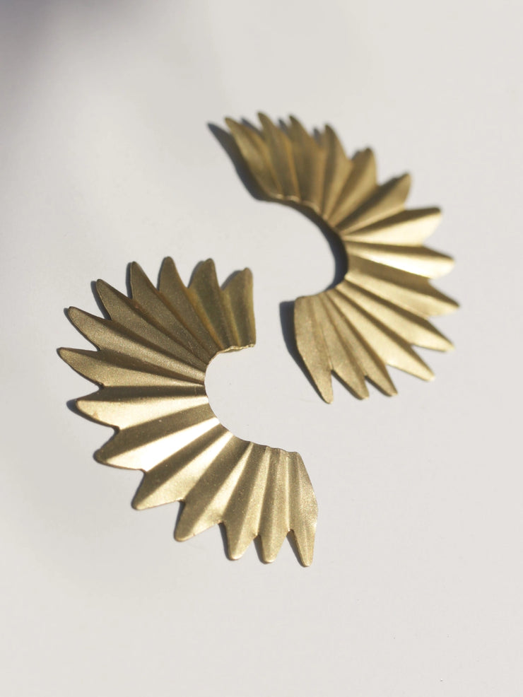 Goddess Wings Earrings - Mango + Main