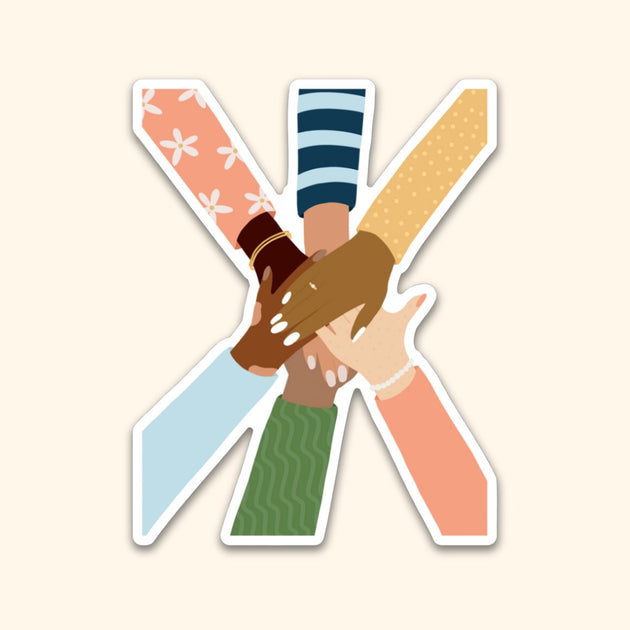 Frontando Manos Sticker Hands In Sticker – Mango & Main