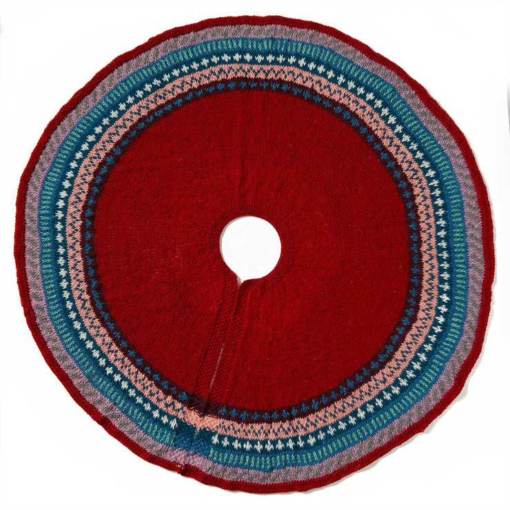 Folklore Knit Tree Skirt - Mango & Main