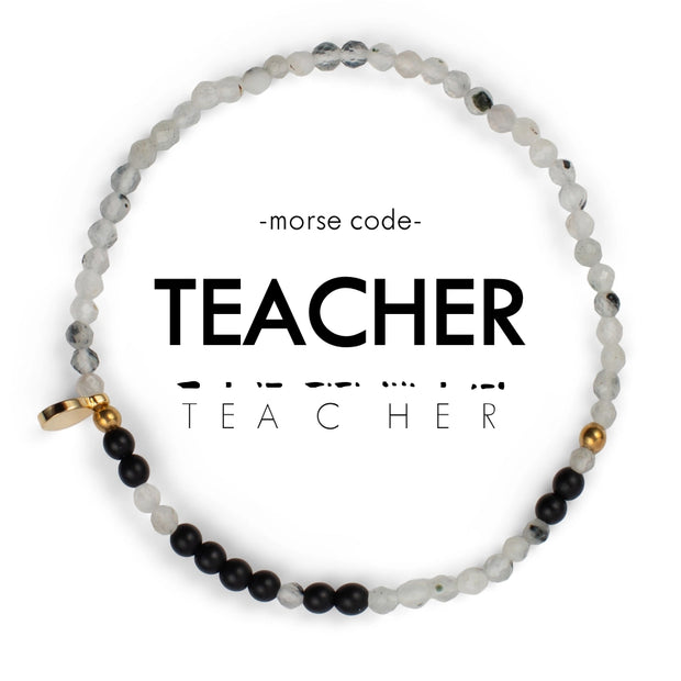 Morse Code Bracelet - TEACHER