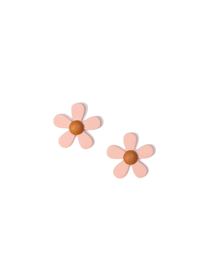 Blush Flower Earrings - Mango + Main