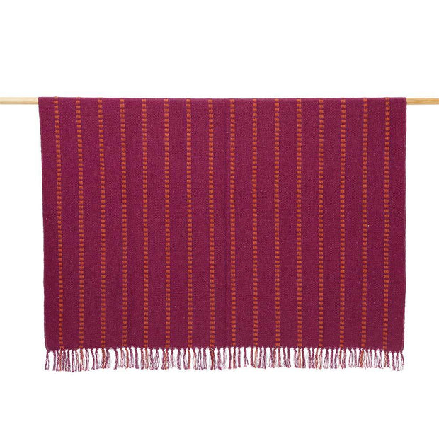 Rethread Throw - Festive Fuschia