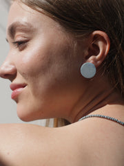 Mod Circle Studs - Sky