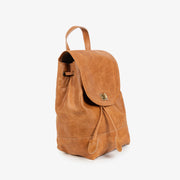 Mini Fold-Over Backpack - Camel