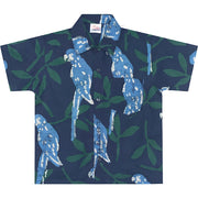 Kids Button Down Shirt - Parrots