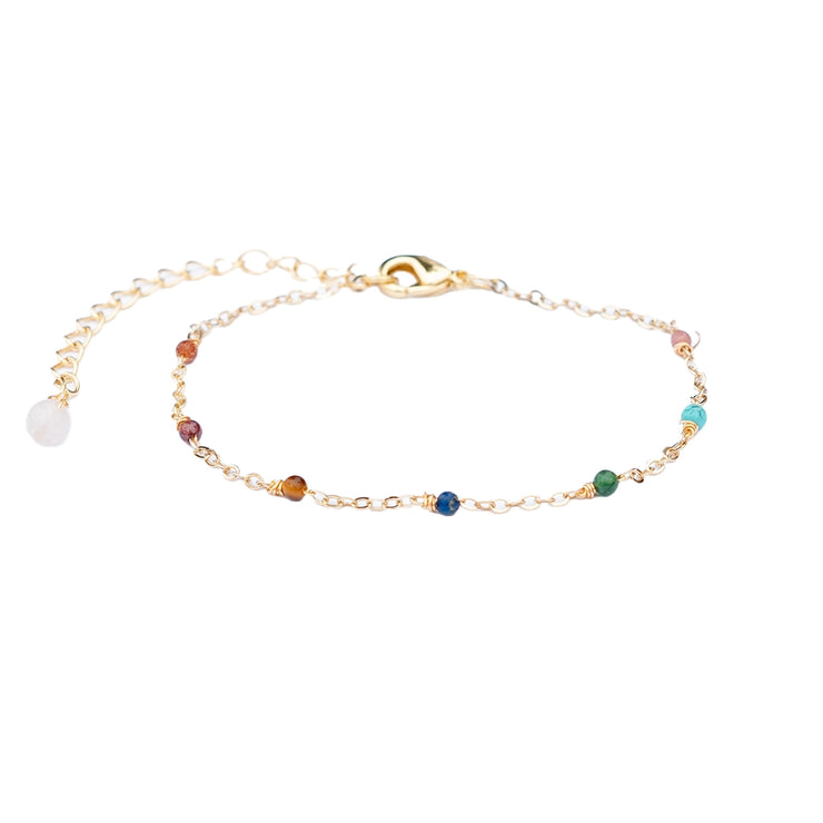 Master Healer Satellite Anklet - Mango + Main