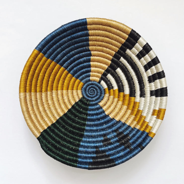 Small Basket - Blue Gold Mod
