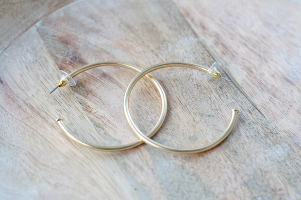 Skinny Everyday Gold Hoop