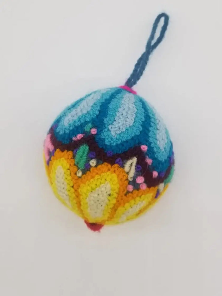 Alpaca Sphere Ornament - Mango + Main