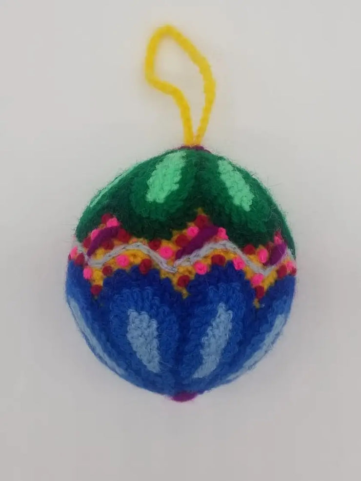 Alpaca Sphere Ornament - Mango + Main