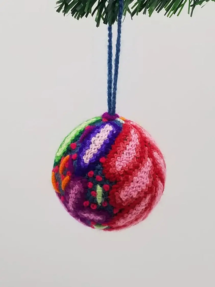 Alpaca Sphere Ornament - Mango + Main