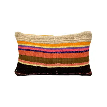 Heirloom Pillow Cover - 12"x20" - Red Stripe - Mango + Main