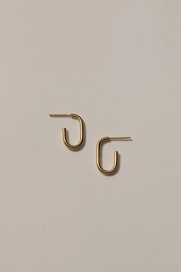 Pinda Earrings - 14K gold