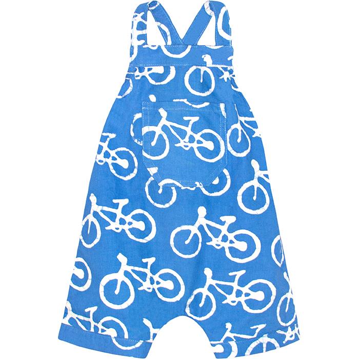 Baby Romper - Blue Bikes