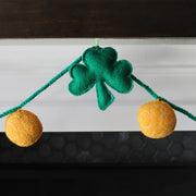 St. Patricks Day Shamrock Garland