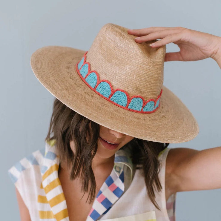 Gloria Crochet Palm Hat