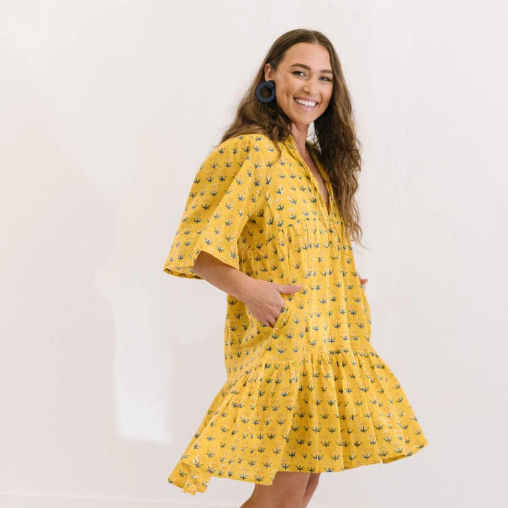 Yellow Marigold Bondi Dress - Mango + Main