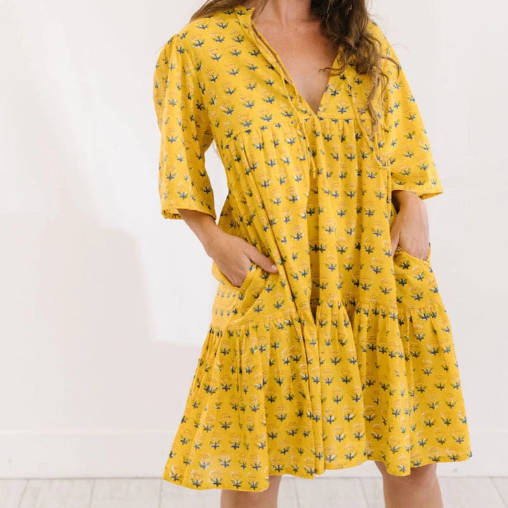 Yellow Marigold Bondi Dress - Mango + Main