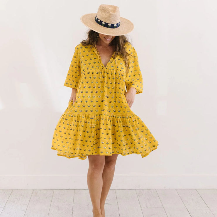 Yellow Marigold Bondi Dress - Mango + Main