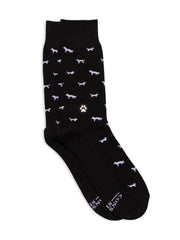 Socks That Save Dogs - Black - Mango + Main
