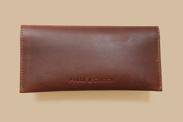 Leather Sunnies Sunglasses Case - Brown