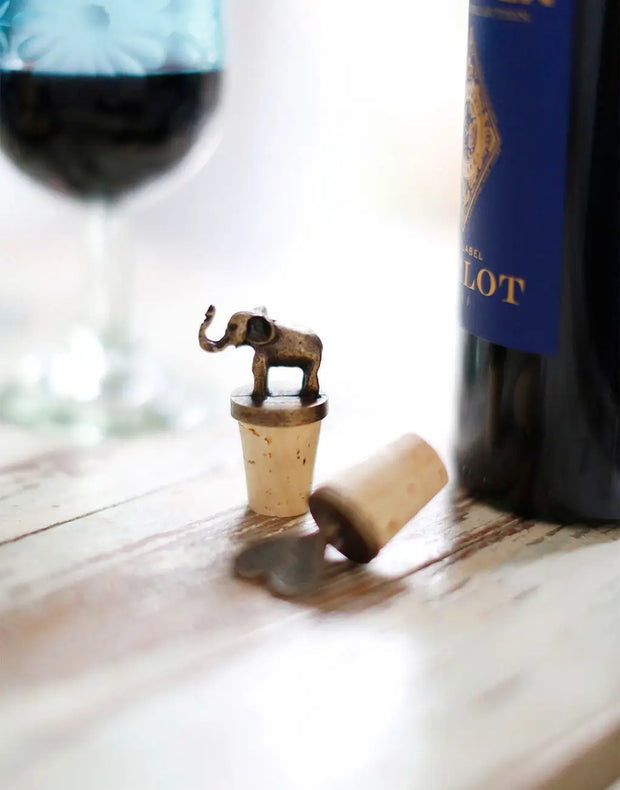 Elephant Wine Bottle Stopper
