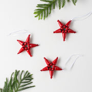 Star Ornament- Red - Mango + Main