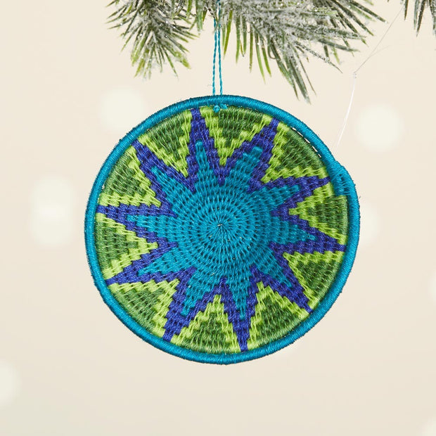 Mozani Star Sisal Basket Ornament - Mango + Main