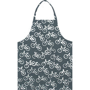 Adult Apron - Charcoal Bikes - Mango + Main