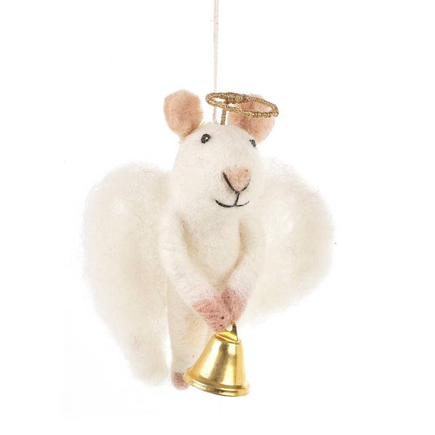 Angelica Mouse Felt Ornament