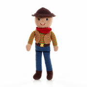 Hand Knitted Cowboy