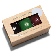 Socks that Save Dogs - Box Gift Set - Mango + Main