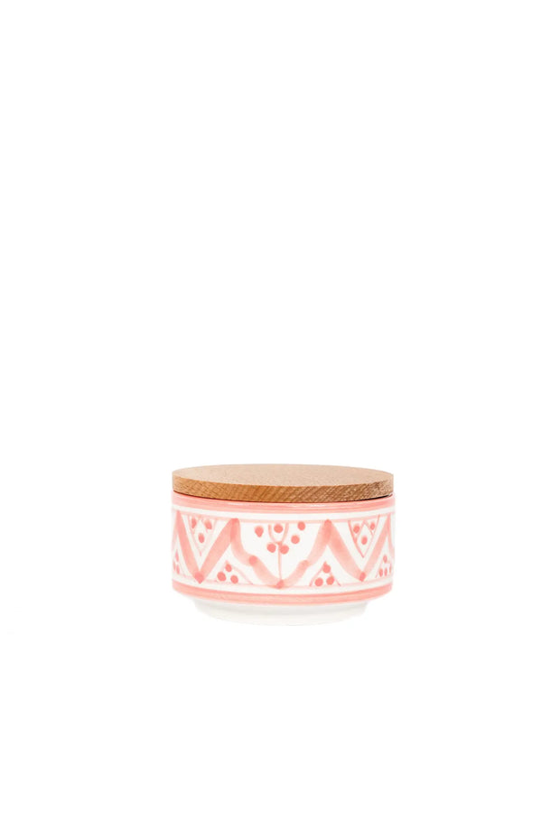 Small Ceramic Keepsake Jar - Blush