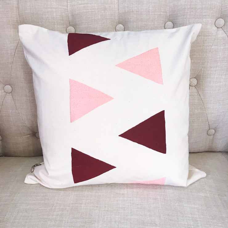 Triangles Pillow Cover