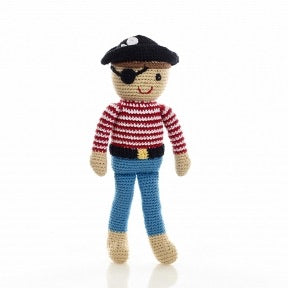 Hand Knitted Pirate - Mango + Main