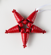 Star Ornament- Red - Mango + Main